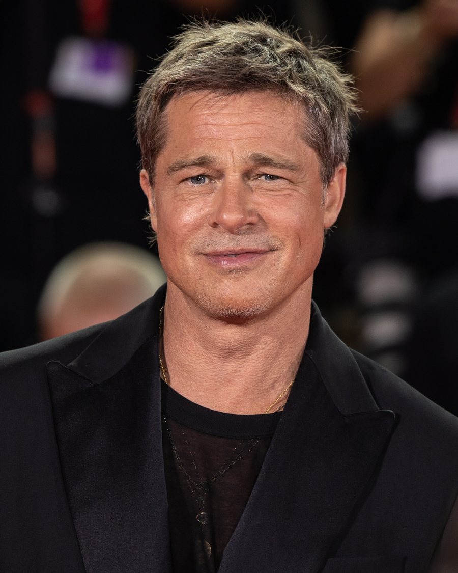 Portrait of Brad Pitt, Film Actor / Producer