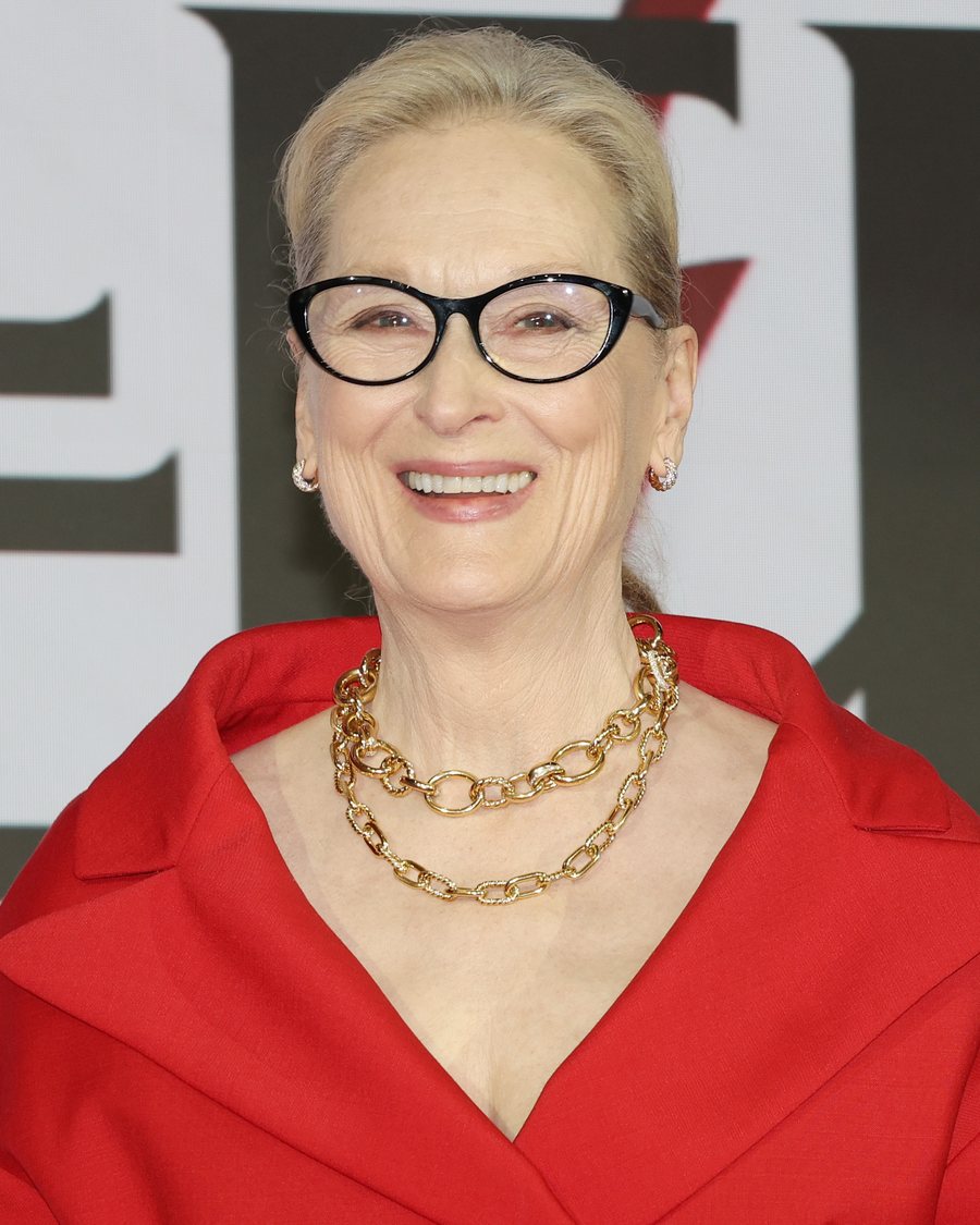 Portrait of Meryl Streep, Film & Stage Actor