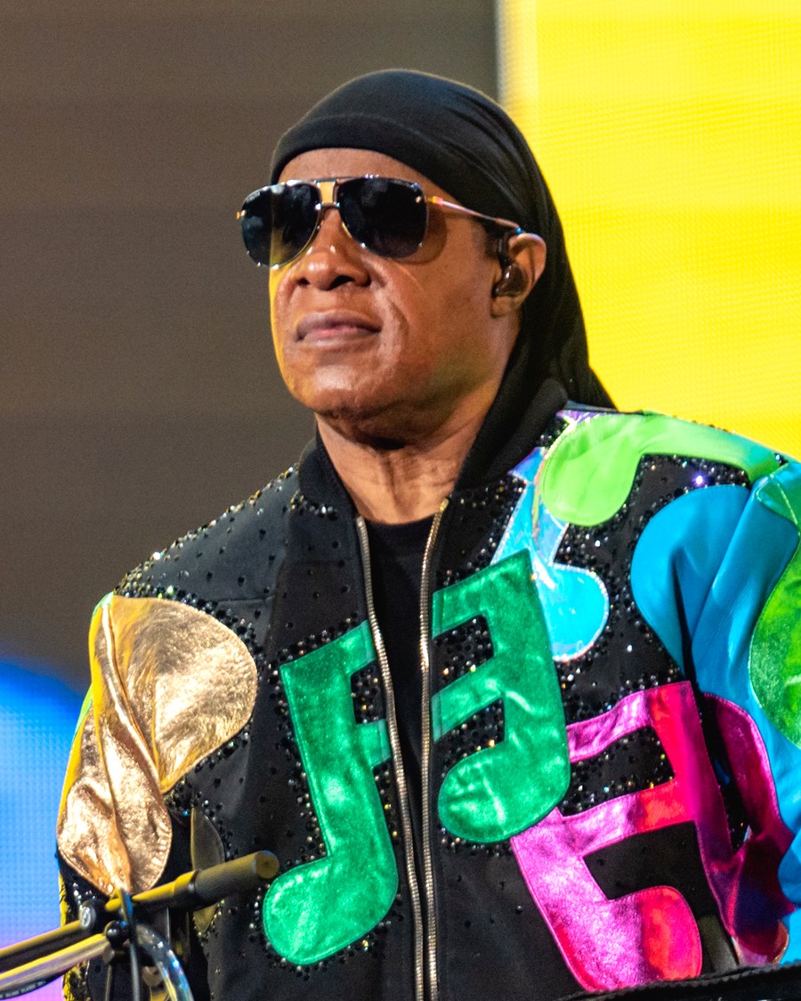 Portrait of Stevie Wonder, Recording Artist / Producer